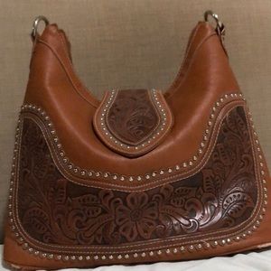 Montana West  Shoulder Purse and Matching Wallet